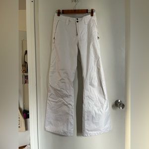 North Face Hyvent wide leg pant in size S